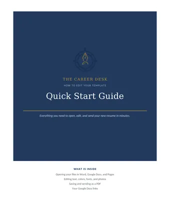 Quick Start Guide cover